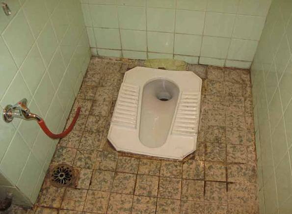 تعمیر سیفون توالت ایرانی